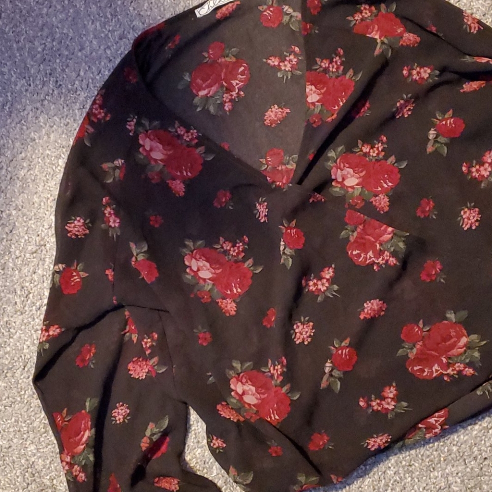 Long sleeved blouse